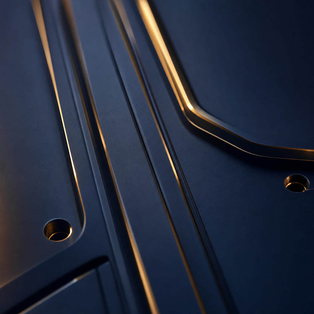 Precision-engineered clean energy hardware detail